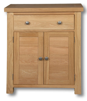 Woodstock Oak 1 Drawer 2 Door Cabinet