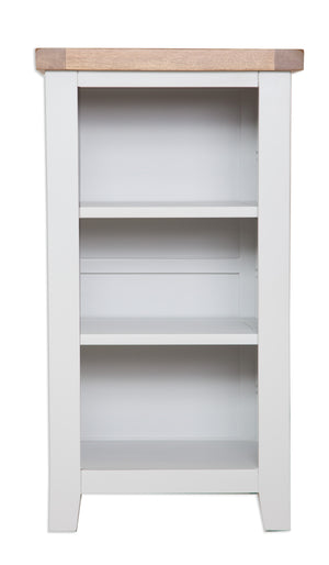 Melbourne Painted Small Bookcase / DVD Rack  in French Grey | A Touch of Furniture Oxfordshire