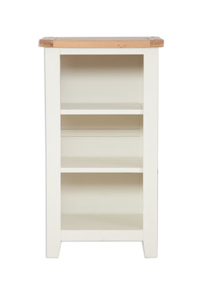 Melbourne Painted Small Bookcase / DVD Rack  in Ivory | A Touch of Furniture Oxfordshire