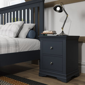 Oxfordshire Painted Large 2 Drawer Bedside | A Touch of Furniture Oxfordshire