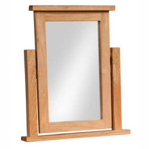 Bicester Oak Dressing Table Mirror | A Touch of Furniture