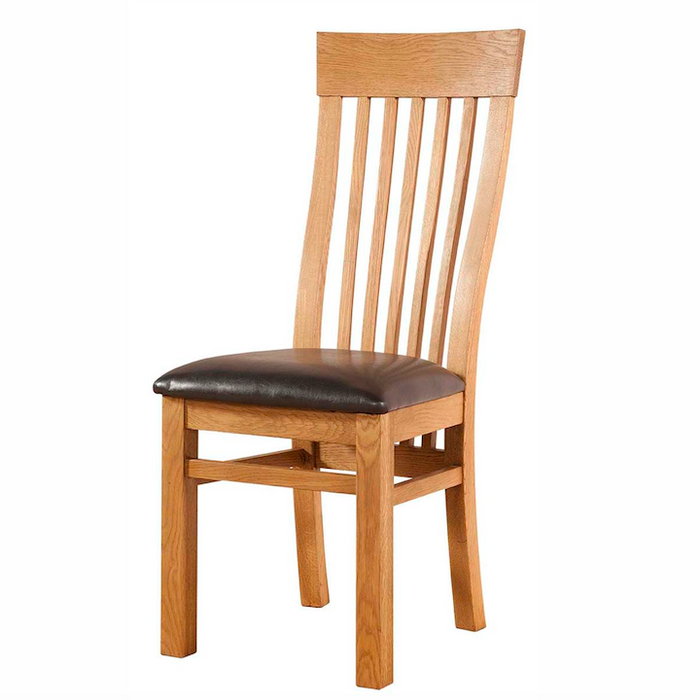 Avon Oak Curved Back Chair