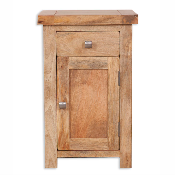 Odisha Mango Bedside Cabinet with Drawer and Door