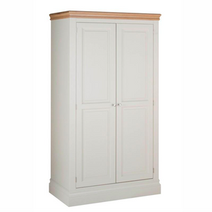 Lundy Pine Painted Hanging Wardrobe with 2 Doors | A Touch of Furniture