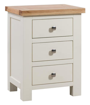 Bicester Painted 3 Drawer Bedside | A Touch of Furniture Oxfordshire