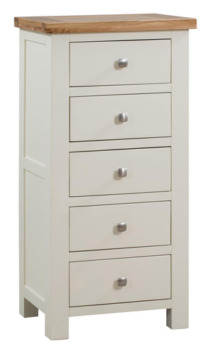 Bicester Painted 5 Drawer Tall Chest | A Touch of Furniture Oxfordshire