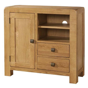 Avon Oak Narrow Sideboard / Media Unit | A Touch of Furniture Bicester