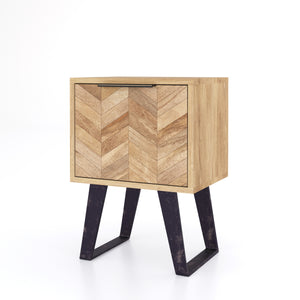 Agra Industrial Side Table | A Touch of Furniture