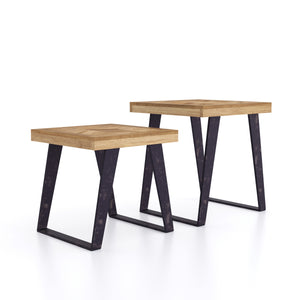 Agra Industrial Nest of Tables | A Touch of Furniture