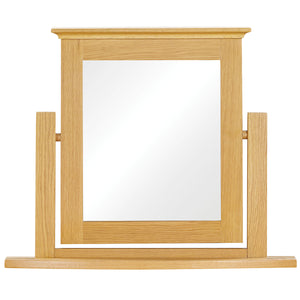 Moreton Oak Dressing Table Mirror | A Touch of Furniture