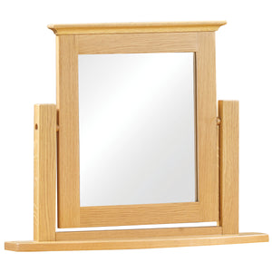 Moreton Oak Dressing Table Mirror | A Touch of Furniture