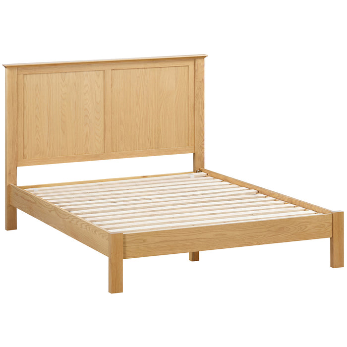 Moreton Oak 3ft Panel Bed