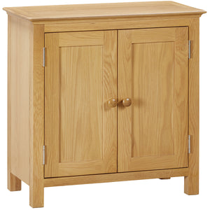 Moreton Oak Small Cabinet with 2 Doors | A Touch of Furniture