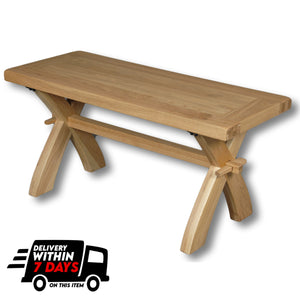 Manhattan Oak 1200mm Bench / Coffee Table
