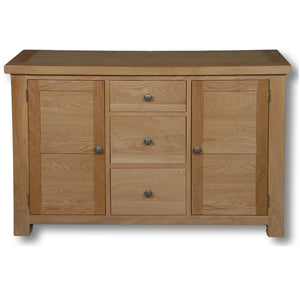 Manhattan Oak Sideboard with 2 Doors and 3 Drawers