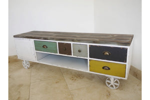 Loft Collection Industrial TV Cabinet