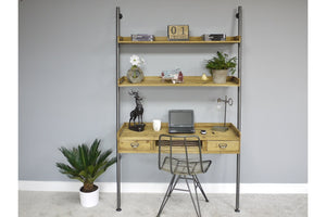 Loft Collection Desk with Shelves