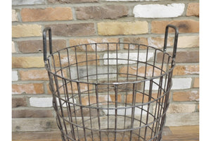 Loft Collection Basket Table