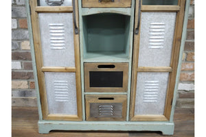 Loft Collection Industrial Storage Cabinet