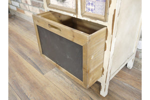 Loft Collection Industrial Storage Cabinet