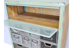 Loft Collection Industrial Drawer Cabinet