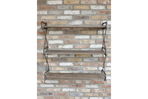 Loft Collection Industrial Wall Hanging Shelf