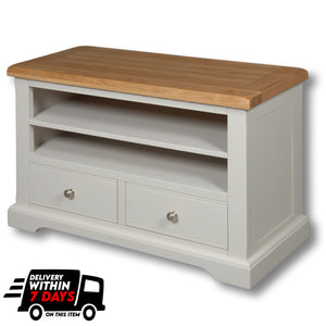 Oxford Painted 2 Drawer TV Unit