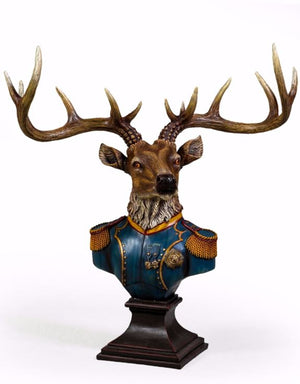 Loft Collection Large Gentry Stag Bust