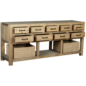 Chiltern Reclaimed Pine Large Sideboard | A Touch of Furniture Oxfordshire