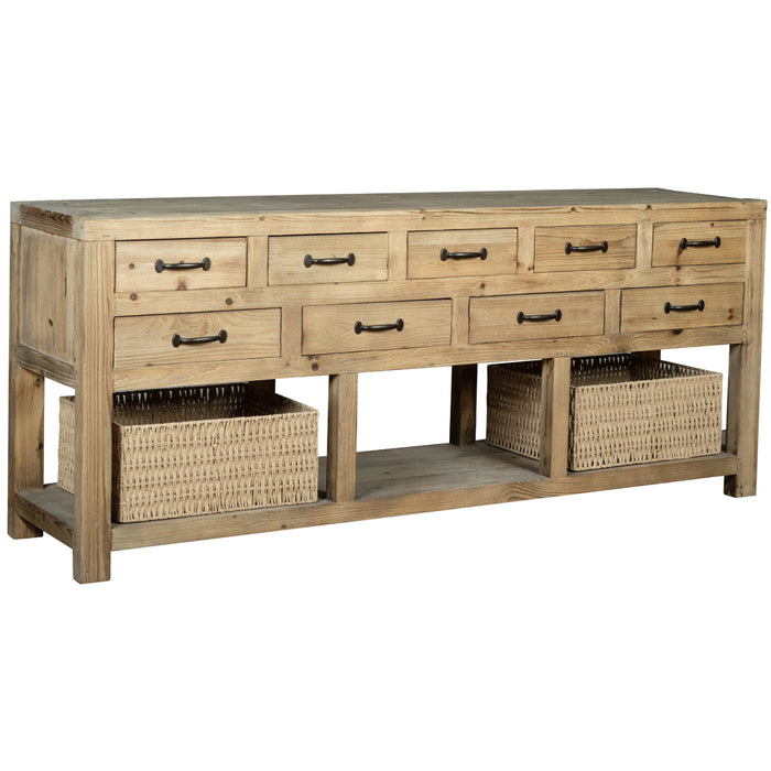 Chiltern Reclaimed Pine Large Sideboard