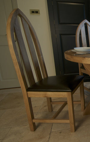 Wessex Oak Cathedral Chair | A Touch of Furniture Oxfordshire