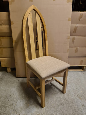 Wessex Oak Cathedral Chair | A Touch of Furniture Oxfordshire