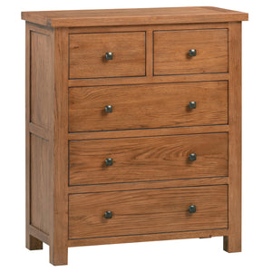 Bicester Rustic Oak 2 + 3 Chest | A Touch of Furniture Oxfordshire