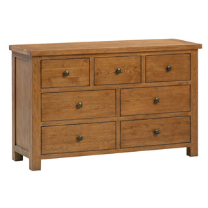 Bicester Rustic Oak 3 over 4 Chest | A Touch of Furniture Oxfordshire