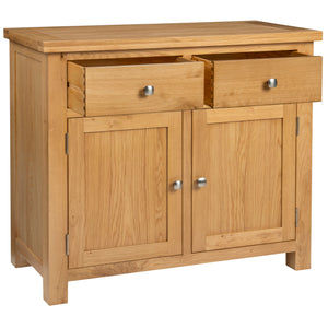 Bicester Oak 2 Door 2 Drawer Deep Sideboard | A Touch of Furniture Oxfordshire