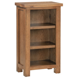 Bicester Rustic Oak Small Bookcase | A Touch of Furniture Oxfordshire