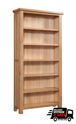 Bicester Oak 6ft Bookcase