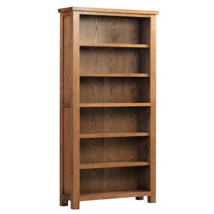 Bicester Rustic Oak 6ft Bookcase