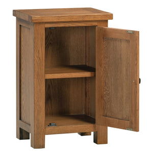 Bicester Rustic Oak 1 Door Cabinet | A Touch of Furniture Oxfordshire