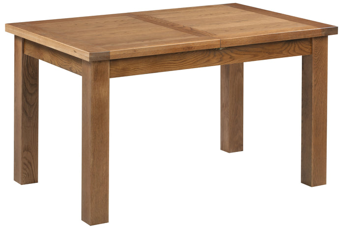 Bicester Rustic Oak 1.8m-2.5m Extending Dining Table