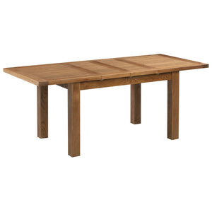 Bicester Rustic Oak 1.3m-1.9m Extending Dining Table | A Touch of Furniture