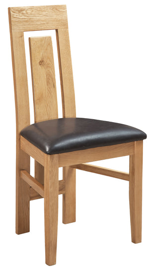 Bicester Oak Verona Dining Chair | A Touch of Furniture Oxfordshire