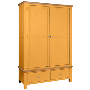 Bicester Painted Gents Wardrobe + 2 Drawers