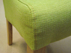 Bicester Oak Lime Fabric Dining Chair | A Touch of Furniture Oxfordshire
