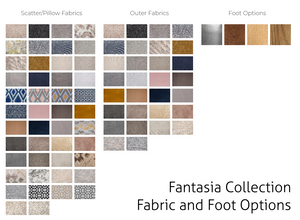 Fantasia Fabric Sofa Collection
