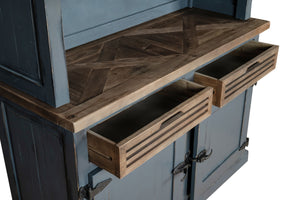 Henley Reclaimed Pine 2+2 Sideboard / Dresser Base