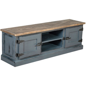 Henley Reclaimed Pine Large TV Unit | A Touch of Furniture