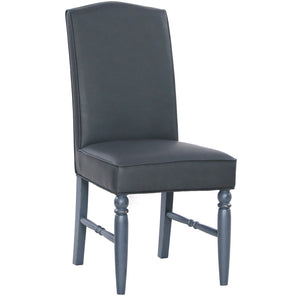 Henley Reclaimed Pine Upholstered Dining Chair | A Touch of Furniture