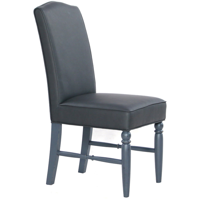 Henley Reclaimed Pine Upholstered Dining Chair