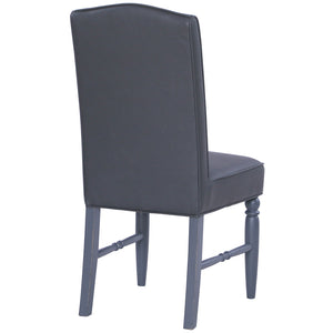 Henley Reclaimed Pine Upholstered Dining Chair | A Touch of Furniture